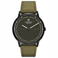 NOERDEN chytré hybridní hodinky MATE2+ Khaki/ dotykové safírové sklíčko/ 5 ATM/ výdrž až 6 měsíců/ khaki/ CZ app