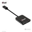 Club3D hub MST USB-C na DisplayPort, 4K60Hz (M/F)