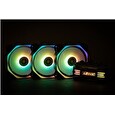 1stCOOL Fan KIT AURA EVO 4 ARGB, 3x HEXA2 ventilátor + ARGB řadič + dálkový ovladač