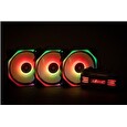 1stCOOL Fan KIT AURA EVO 4 ARGB, 3x HEXA2 ventilátor + ARGB řadič + dálkový ovladač