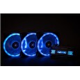 1stCOOL Fan KIT AURA EVO 2 ARGB, 3x Dual Ring ventilátor + řadič + dálkový ovladač
