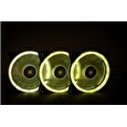 1stCOOL Fan KIT AURA EVO 1 ARGB, 3x Dual Ring ventilátor + ARGB Nano řadič