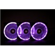 1stCOOL Fan KIT AURA EVO 1 ARGB, 3x Dual Ring ventilátor + ARGB Nano řadič