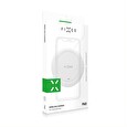 Podložka FIXED Pad pro rychlé bezdrátové nabíjení telefonu, 10W, bílá