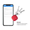Lokátor FIXED Smile PRO Smart tracker, 4-PACK, černý, bílý, modrý, červený