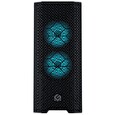 Metallic Gear by Phanteks NEO Air Series / ATX / 2 x 120 mm RGB fan / 2 x USB 3.0 / tvrzené sklo / černá
