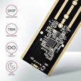 Axagon EEM2-XR, USB-C 3.2 Gen 2 - M.2 NVMe SSD kovový RADIATOR box s dvěma chladiči