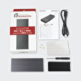 Axagon EEM2-XR, USB-C 3.2 Gen 2 - M.2 NVMe SSD kovový RADIATOR box s dvěma chladiči