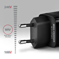 Axagon ACU-DPQ65, GaN nabíječka do sítě 65W, 3x port (USB-A + dual USB-C), PD3.0/QC4+/PPS/Apple