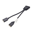 Redukce DMS-59 na 2x DisplayPort