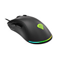 Genesis herní optická myš KRYPTON 200/RGB/6400 DPI/Herní/Optická/6 000 DPI/Drátová USB/Černá