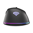 Genesis herní optická myš KRYPTON 200/RGB/6400 DPI/Herní/Optická/6 000 DPI/Drátová USB/Černá