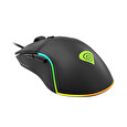 Genesis herní optická myš KRYPTON 220/RGB/6400 DPI/Herní/Optická/6 000 DPI/Drátová USB/Černá