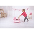 Hračka Bigjigs Toys Dřevěný kočárek pro panenky
