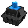 Hama uRage gamingová mechanická klávesnice Exodus 800 Blue/ drátová/ podsvícená/ USB/ CZ+SK/ černá
