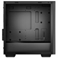 DEEPCOOL skříň Macube 110 / Micro ATX / 120mm fan / 2xUSB 3.0 / prosklená bočnice s magnetickým uchycením / černá