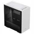 DEEPCOOL skříň Macube 110 WH / Micro ATX / 120mm fan / 2xUSB 3.0 / prosklená bočnice s magnetickým uchycením / bílá