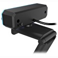 Hama uRage gamingová webkamera REC 600 HD/ HD Ready 720p/ 16:9/ podsvícená/ mikrofon/ Auto Focus/ USB/ 1,8 m/ černá