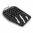 Hama uRage gamingová mobilní klávesnice Exodus 410 One Handed/ drátová/ podsvícená/ USB/ černá