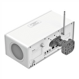 Rádio Hama DIR3115MS digitální a internetové, FM/DAB/DAB+/Multiroom, ovládání aplikací, bílé