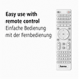 Rádio Hama DIR3115MS digitální a internetové, FM/DAB/DAB+/Multiroom, ovládání aplikací, bílé