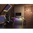 Genesis herní stůl Holm 320, RGB podsvícení, bílý, 120x60cm, 3xUSB 3.0, bezdrátová nabíječka