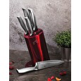 Sada nožů Berlingerhaus ve stojanu nerez Burgundy Metallic Line 6 ks Kikoza Collection BH-2273
