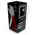 Sada nožů Berlingerhaus ve stojanu nerez Burgundy Metallic Line 6 ks Kikoza Collection BH-2273
