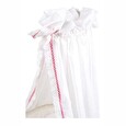 Hračka Small Foot Dřevěná postýlka pro panenky s nebesy Romantic