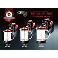 Konvička Berlingerhaus na čaj a kávu French Press 600 ml Burgundy Metallic Line BH-1497