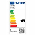 IMMAX LED stolní lampička Heron 2/ Qi nabíjení/ 8,5W/ 504lm/ DC 12V/2,5A/ stmívatelná/ sklápěcí rameno/ stříbrná
