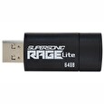 Patriot Supersonic Rage Lite 64GB / USB 3.2 Gen 1 / černá