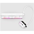 NZXT vodní chladič Kraken X53 RGB / 2x 120mm fan / LGA 2066/2011(-3)/1366/1156/1155/1151/1150/AM4 / bílá