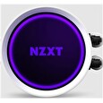 NZXT vodní chladič Kraken X53 RGB / 2x 120mm fan / LGA 2066/2011(-3)/1366/1156/1155/1151/1150/AM4 / bílá