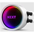 NZXT vodní chladič Kraken X53 RGB / 2x 120mm fan / LGA 2066/2011(-3)/1366/1156/1155/1151/1150/AM4 / bílá