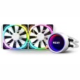 NZXT vodní chladič Kraken X53 RGB / 2x 120mm fan / LGA 2066/2011(-3)/1366/1156/1155/1151/1150/AM4 / bílý / 6 let