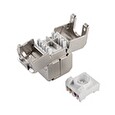 Spojka Solarix SXSPJ-6A-STP-BK-SA STP Cat6a Spojovací box zářezový