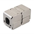 Spojka Solarix SXSPJ-6A-STP-BK-SA STP Cat6a Spojovací box zářezový