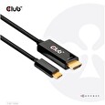 Club3D aktivní kabel HDMI na USB-C, 4K60Hz, 1.8m, M/M