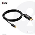 Club3D aktivní kabel HDMI na USB-C, 4K60Hz, 1.8m, M/M