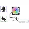 SilentiumPC přídavný ventilátor Stella HP ARGB 120 KIT 3 ks / 120mm fan/ HBS/ ultratichý
