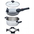 REMOSKA D51/10 2l Dua / El. pečící mísa / 400W / 2L / 22cm / nerezová ocel / skleněná poklice