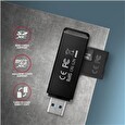 Axagon CRE-S2N, USB-A 3.2 Gen 1 - SUPERSPEED čtečka karet, 2-slot & lun SD/microSD, podpora UHS-I
