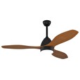 IMMAX NEO LITE FRESCO SMART stropní svítidlo s ventilátorem 18W Tuya Wi-Fi hnědo-černé