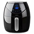 Nedis multifunkční horkovzdušná fritéza/ objem 4,6 L/ 60 min. časovač/ 12 přednastavených programů/ výkon 1500W/ černá