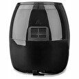 Nedis multifunkční horkovzdušná fritéza/ objem 4,6 L/ 60 min. časovač/ 12 přednastavených programů/ výkon 1500W/ černá