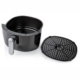 Nedis multifunkční horkovzdušná fritéza/ objem 4,6 L/ 60 min. časovač/ 12 přednastavených programů/ výkon 1500W/ černá