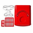 Nedis přenosná mini lednička/ objem 4 litry/ rozsah chlazení 8 - 18 °C/ AC 100 - 240 V / 12 V/ spotřeba 50 W/ červená