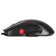 Myš Marvo G945, optická, drátová, herní, podsvícená, 10000DPI, černá