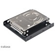 Akasa montážní kit pro 2,5" HDD do 3,5" pozice, 2x 2,5" HDD/SSD, 2ks v balení, černá